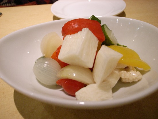 野菜のマリネ