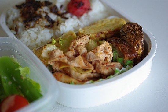 今日の弁当